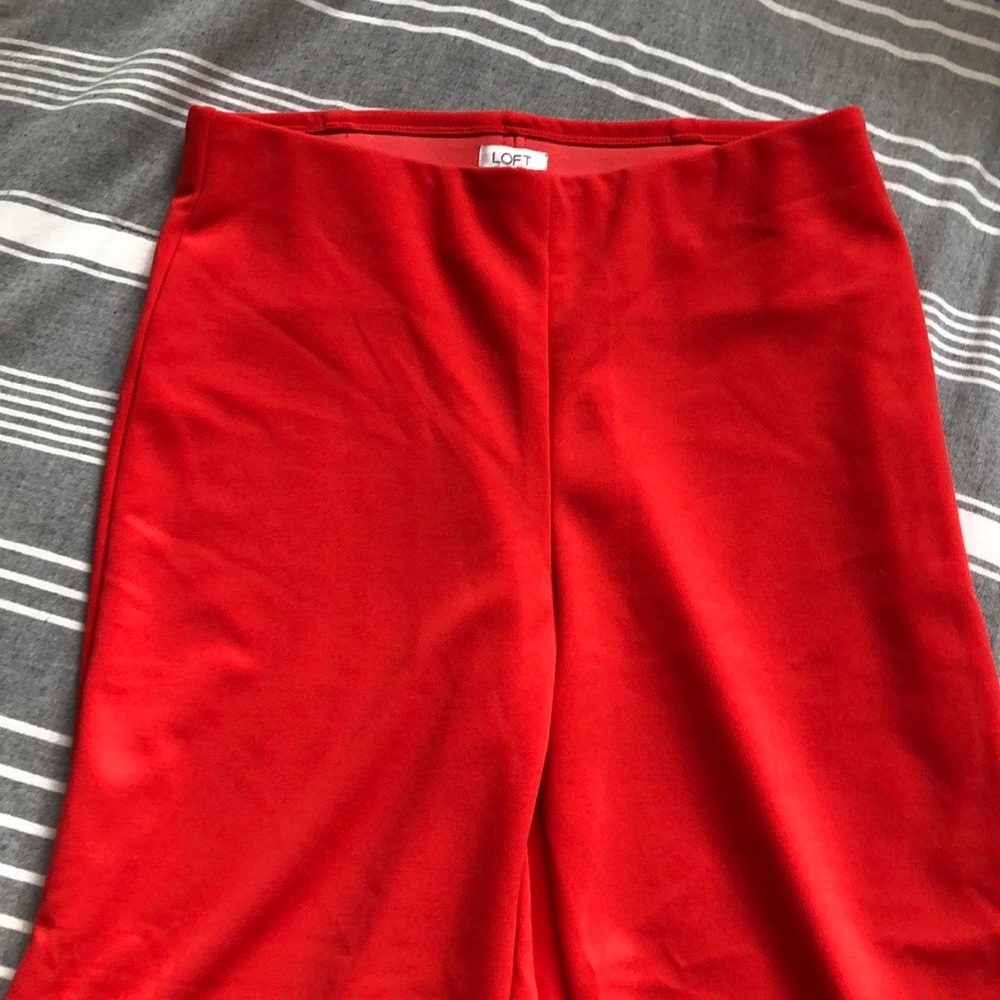 Loft wide legged pants